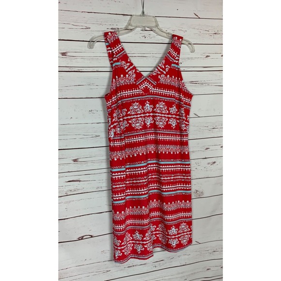 J. McLaughlin Women's M Medium Pink Sleeveless Stretch Catalina Cloth Dress - Picture 7 of 11